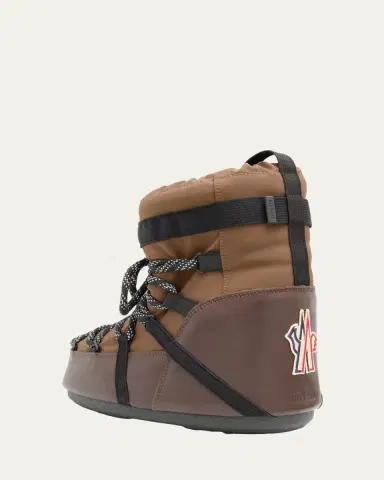 Moncler x Moon Boot Men's Icon Low Gaiter Padded Snow Boots | Thumbnail 2 Moncler x Moon Boot Men's Icon Low Gaiter Padded Snow Boots | Thumbnail 2