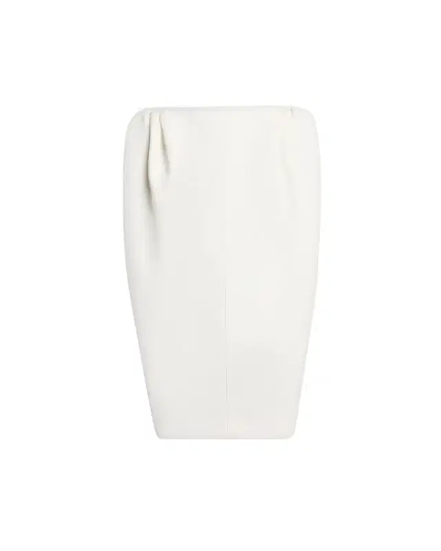 Balenciaga Gathered-Shoulder High-Neck Mini Sack Dress