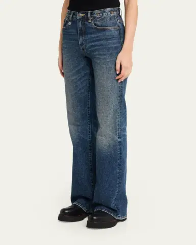 R13 Jane High-Rise Straight Jeans | Thumbnail 4