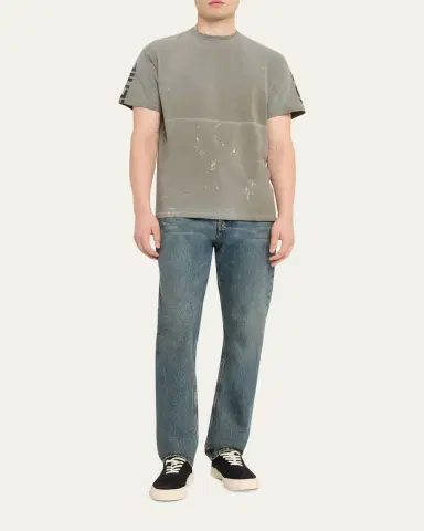 GALLERY DEPARTMENT Men's Painted French Collector Logo Jersey T-Shirt | Thumbnail 2