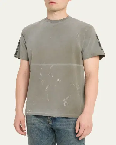 GALLERY DEPARTMENT Men's Painted French Collector Logo Jersey T-Shirt | Thumbnail 4