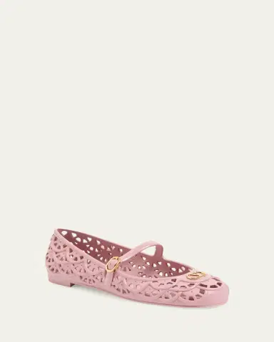 Valentino Garavani 5mm VLogo PVC Ballerina Flats | Thumbnail 6