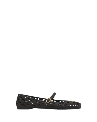 Valentino Garavani 5mm VLogo PVC Ballerina Flats | Thumbnail 1