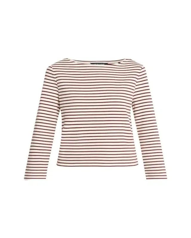 Hovey Striped Knit Top