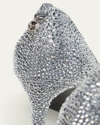 Alexander McQueen 105mm Skull Embellished Leather Pumps | Thumbnail 5 Alexander McQueen 105mm Skull Embellished Leather Pumps | Thumbnail 5