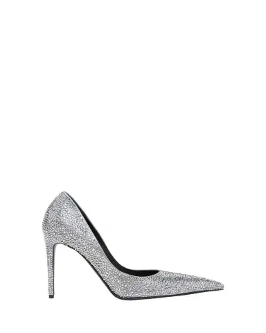 Alexander McQueen 105mm Skull Embellished Leather Pumps | Thumbnail 1 Alexander McQueen 105mm Skull Embellished Leather Pumps | Thumbnail 1