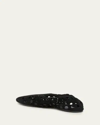Alaïa Neo Vienne Suede Slippers | Thumbnail 2 Alaïa Neo Vienne Suede Slippers | Thumbnail 2