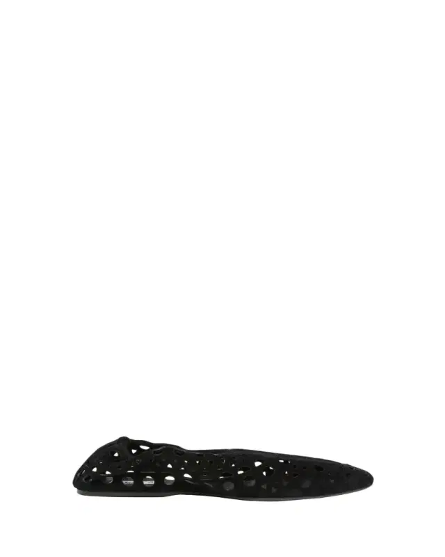 ALAÏA Neo Vienne Suede Slippers