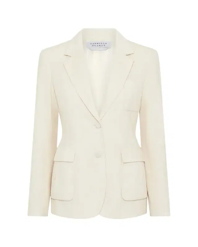 Gabriela Hearst Louisa Corduroy Single-Breasted Blazer