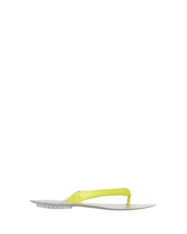 ALAIA Invisible Padded Thong Flat Sandals