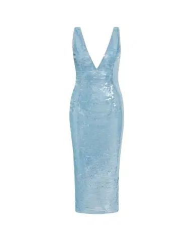 RACHEL GILBERT Tamzin Sequined Sleeveless Column Midi Dress | Thumbnail 1 RACHEL GILBERT Tamzin Sequined Sleeveless Column Midi Dress | Thumbnail 1