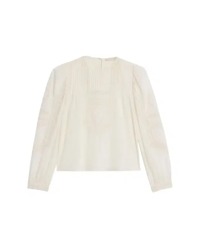 Ulla Johnson Marlowe Embroidered Long-Sleeve Blouse