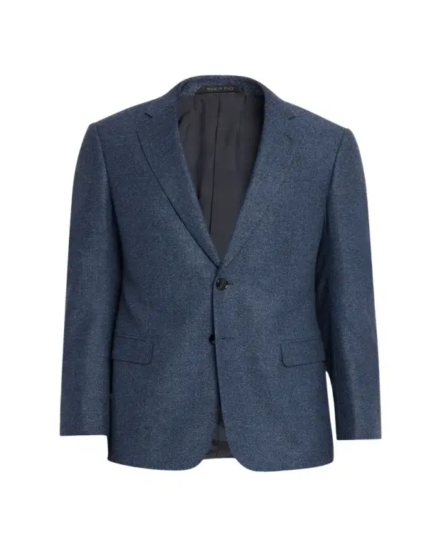Giorgio Armani Men's Soft Line Chevron Single-Breasted Sport Coat