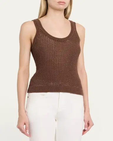 Toccin Andy Crochet Tank Top | Thumbnail 4