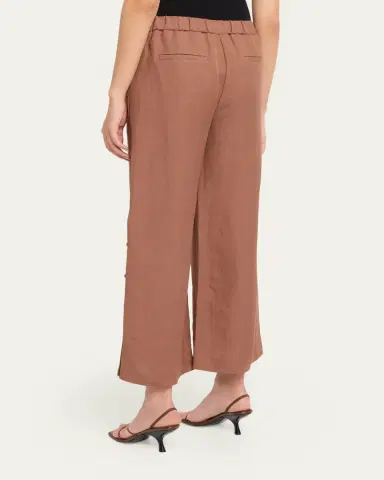 Kobi Halperin Remi Cropped Linen Pants | Thumbnail 3