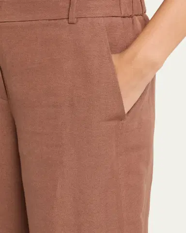 Kobi Halperin Remi Cropped Linen Pants | Thumbnail 5