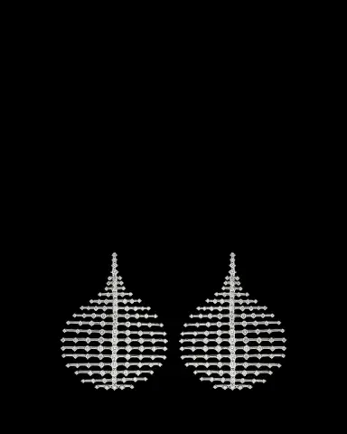Fernando Jorge 18K White Gold Medium Disco Earrings with Diamonds | Thumbnail 2 Fernando Jorge 18K White Gold Medium Disco Earrings with Diamonds | Thumbnail 2