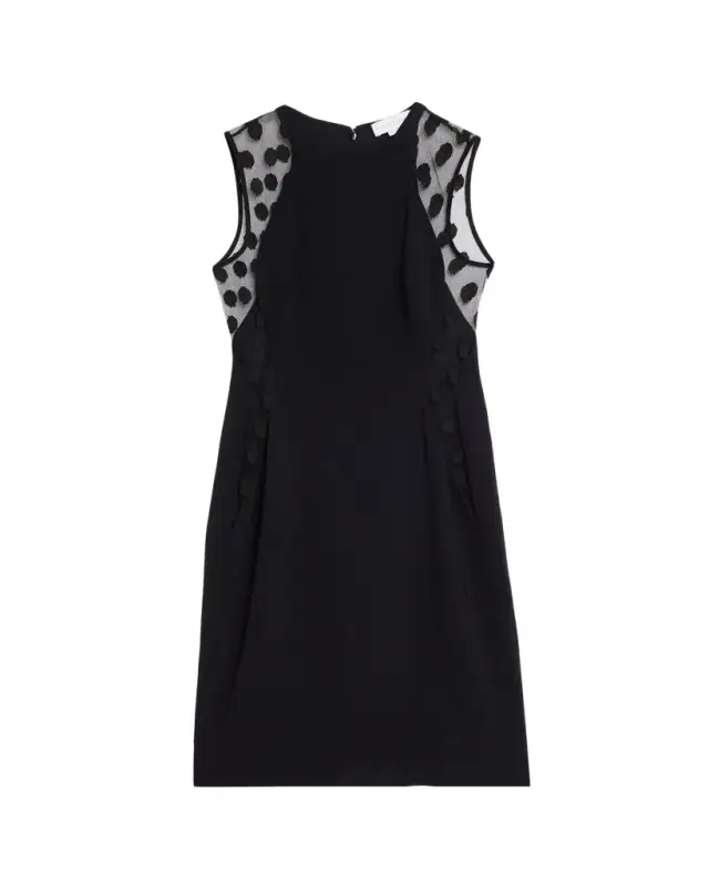 Miracle Polka-Dot Mini Dress