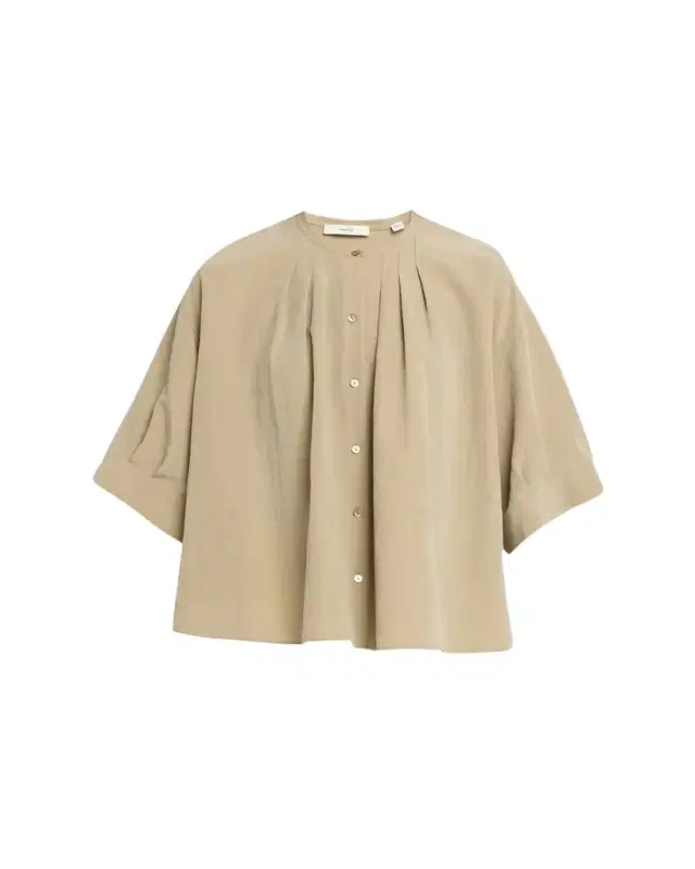 Vince Gathered A-Line Top