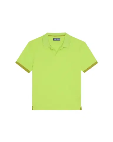 Vilebrequin Men's Organic Cotton Pique Contrast-Trim Polo Shirt | Thumbnail 1