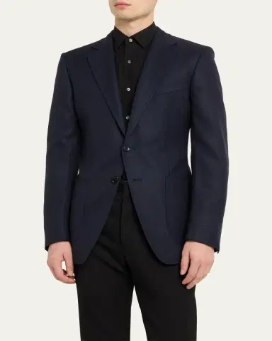 Tom Ford Men's O'Connor Patch Pocket Sport Jacket | Thumbnail 4 Tom Ford Men's O'Connor Patch Pocket Sport Jacket | Thumbnail 4