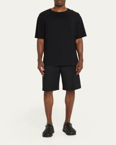 Prada Men's Soft Cage Rubber Fisherman Sandals | Thumbnail 3