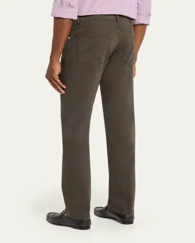 Kiton Men's Cotton and Cashmere Stretch Slim Straight Five-Pocket Pants | Thumbnail 3 Kiton Men's Cotton and Cashmere Stretch Slim Straight Five-Pocket Pants | Thumbnail 3