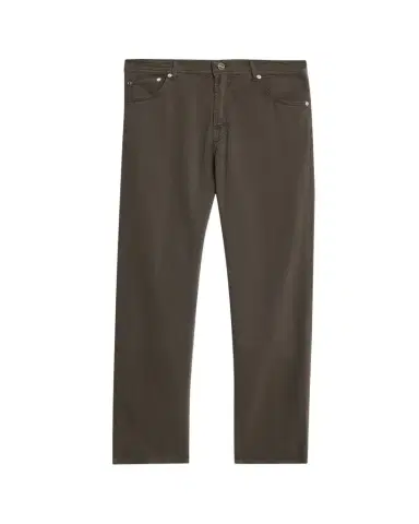 Kiton Men's Cotton and Cashmere Stretch Slim Straight Five-Pocket Pants | Thumbnail 1 Kiton Men's Cotton and Cashmere Stretch Slim Straight Five-Pocket Pants | Thumbnail 1