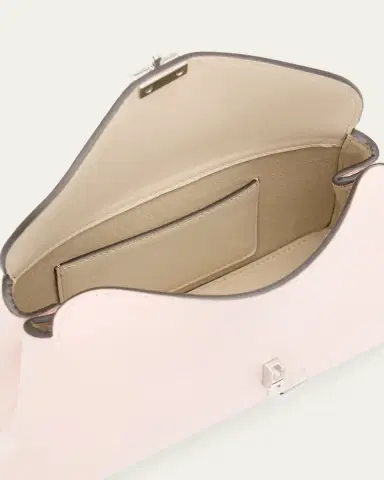 TOTEME Mini T-Lock Leather Clutch Bag | Thumbnail 4 TOTEME Mini T-Lock Leather Clutch Bag | Thumbnail 4