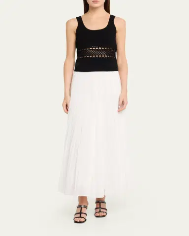 Simkhai Fitzgerald Open-Work Tank Top | Thumbnail 2 Simkhai Fitzgerald Open-Work Tank Top | Thumbnail 2