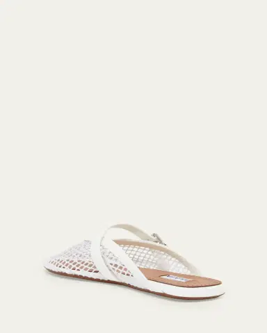 Alaïa Mesh Mary Jane Ballerina Mules | Thumbnail 5