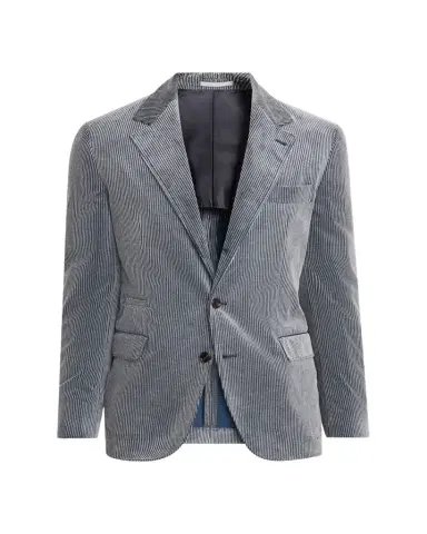 Brunello Cucinelli Men's Cotton and Cashmere Corduroy Single-Breasted Sport Coat | Thumbnail 1