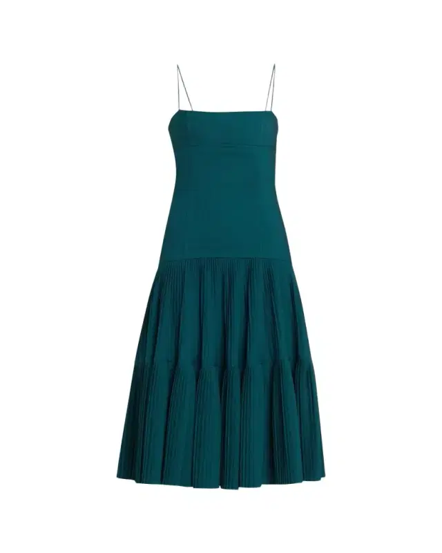 Ulla Johnson Matilda Wool Drop-Waist Midi Dress