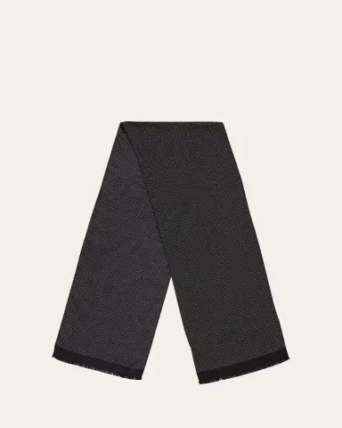 Tom Ford Micro Polka Dot Silk Scarf | Thumbnail 5 Tom Ford Micro Polka Dot Silk Scarf | Thumbnail 5