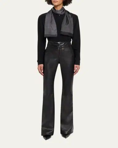 Tom Ford Micro Polka Dot Silk Scarf | Thumbnail 6 Tom Ford Micro Polka Dot Silk Scarf | Thumbnail 6