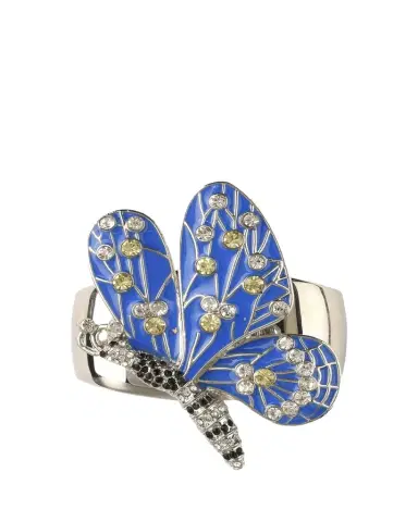 Nomi K Blue Butterfly Napkin Ring | Thumbnail 1 Nomi K Blue Butterfly Napkin Ring | Thumbnail 1