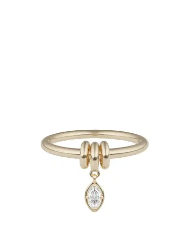 Spinelli Kilcollin Pia Marquise Diamond Yellow Gold Ring | Thumbnail 1 Spinelli Kilcollin Pia Marquise Diamond Yellow Gold Ring | Thumbnail 1