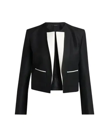 Tom Ford Contrast Silk-Lapel Open Jacket | Thumbnail 1