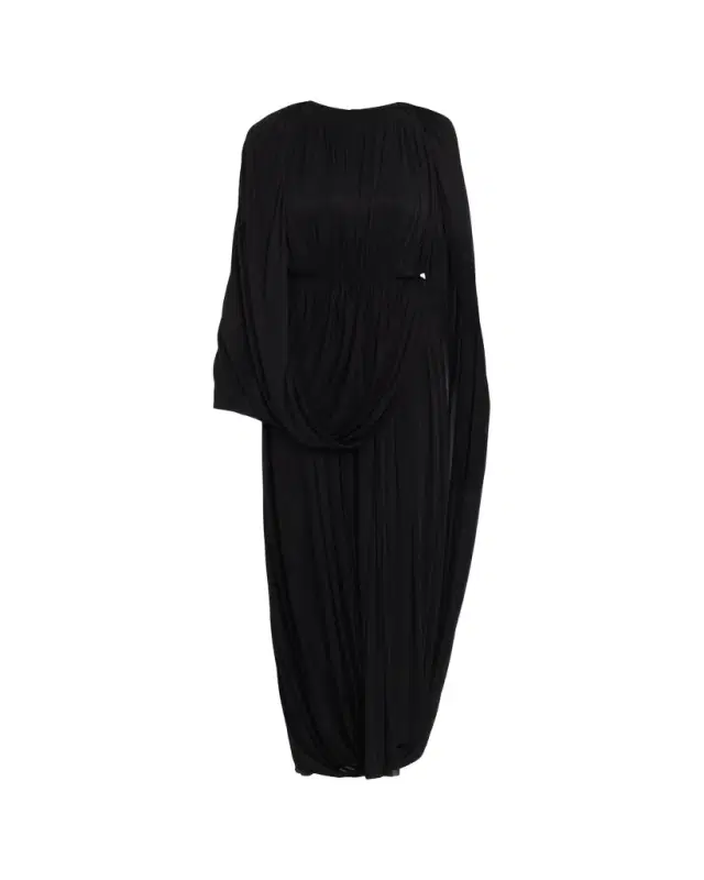 FForme Kahlo Assymetric Draped Loop Jersey Dress