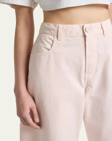 Alaïa Tinted Denim Barrel-Leg Pants | Thumbnail 5 Alaïa Tinted Denim Barrel-Leg Pants | Thumbnail 5