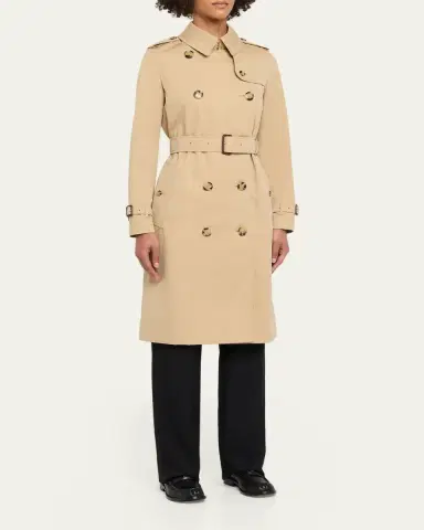 Burberry Kensington Long Trench Coat | Thumbnail 4 Burberry Kensington Long Trench Coat | Thumbnail 4