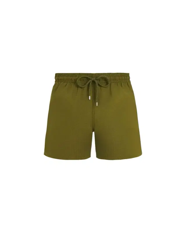 Vilebrequin Men's Micro-Perforated Packable Swim Trunks