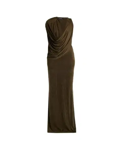 Tom Ford Plunging Cowl-Neck Sleeveless Maxi Dress | Thumbnail 1 Tom Ford Plunging Cowl-Neck Sleeveless Maxi Dress | Thumbnail 1