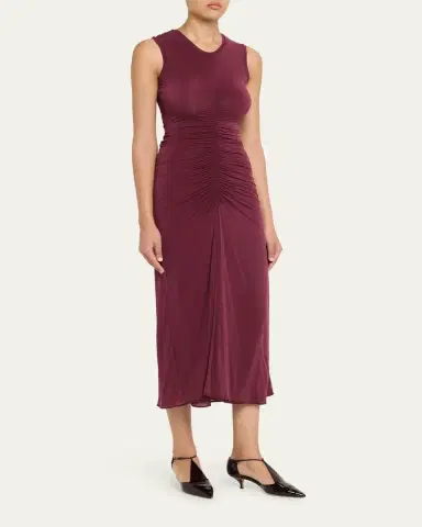 FFORME Gisela Sleeveless Ruched Jersey Dress | Thumbnail 4 FFORME Gisela Sleeveless Ruched Jersey Dress | Thumbnail 4