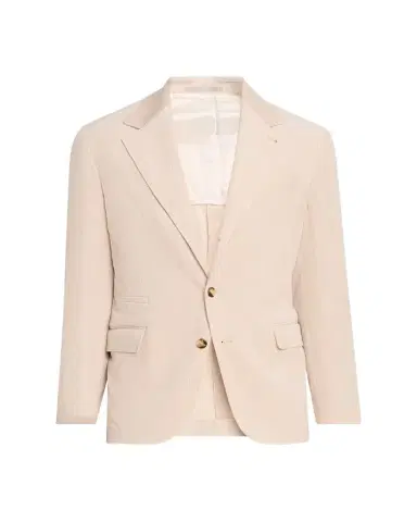 Brunello Cucinelli Men's Carded Wool Single-Breasted Sport Coat | Thumbnail 1