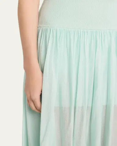 Maria McManus Wave Sheer Knit Asymmetric Midi Skirt | Thumbnail 5 Maria McManus Wave Sheer Knit Asymmetric Midi Skirt | Thumbnail 5