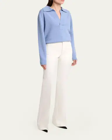 Victoria Beckham Alina Wide-Leg Jeans | Thumbnail 7 Victoria Beckham Alina Wide-Leg Jeans | Thumbnail 7