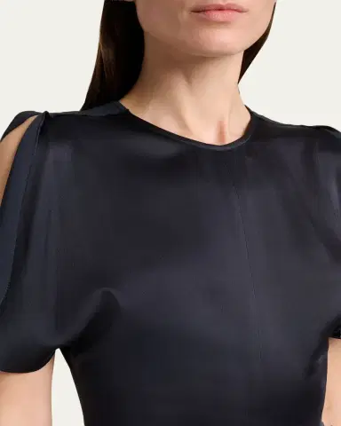 Victoria Beckham Bela Midi Dress | Thumbnail 5 Victoria Beckham Bela Midi Dress | Thumbnail 5