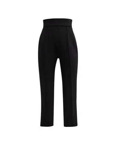 Carolina Herrera High-Rise Skinny-Leg Ankle Crepe Pants | Thumbnail 1