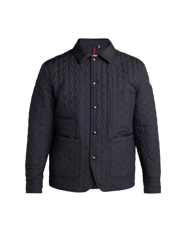 Moncler Men's Logo Quilted Jacket